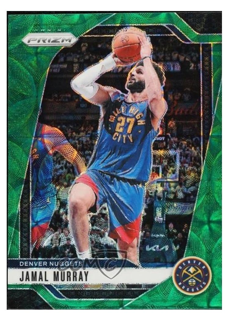 2024-25 Panini Prizm Base Set Jamal Murray Choice Green #2 card