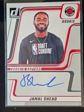 2024-25 Donruss Next Day Autographs Jamal Shead #NDA-JST card