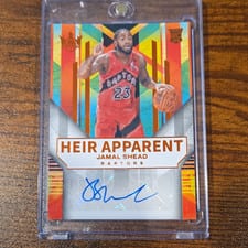 2024-25 Panini Court Kings Impressionist Ink Autographs Jamal Shead #II-JML card