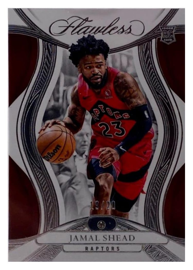 2024-25 Panini Flawless Base Gems Jamal Shead #61 card