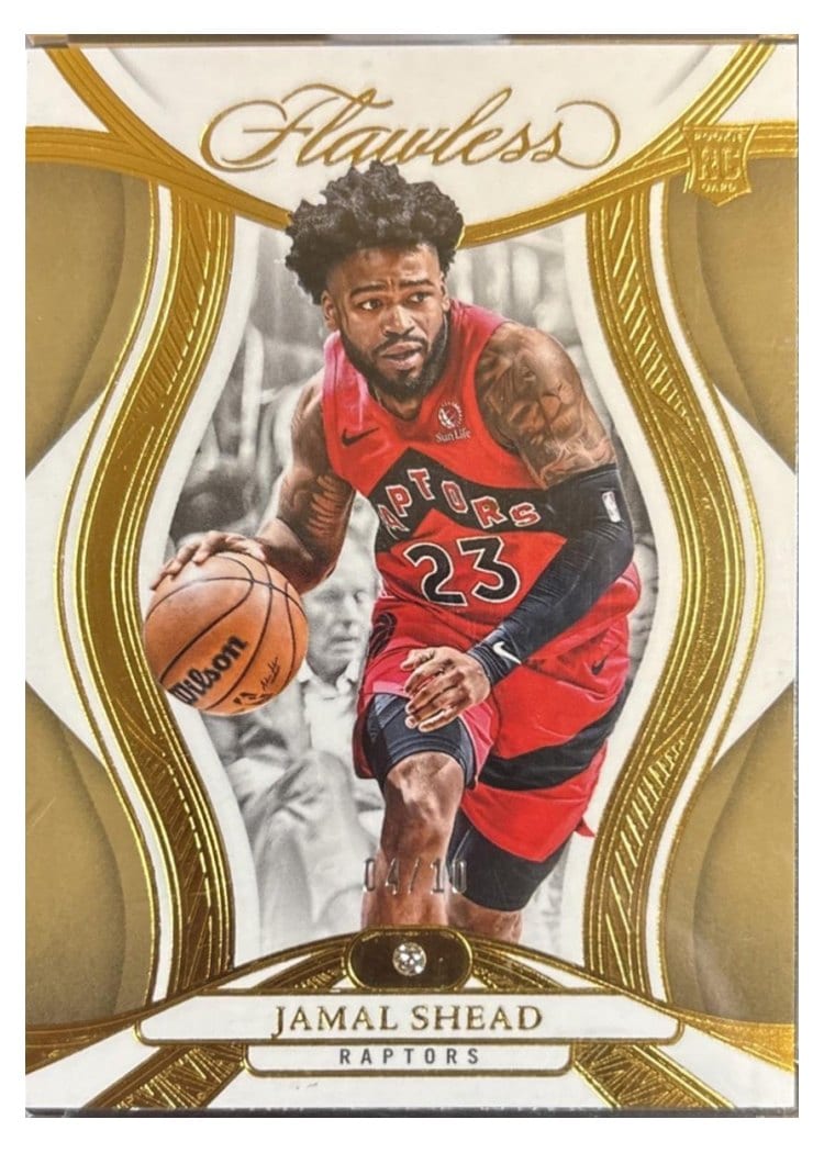 2024-25 Panini Flawless Base Gems Jamal Shead #61 card