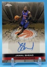 2025-26 Topps Chrome Topps Autograph Issue Veterans Jamal Shead #TAU-JS card
