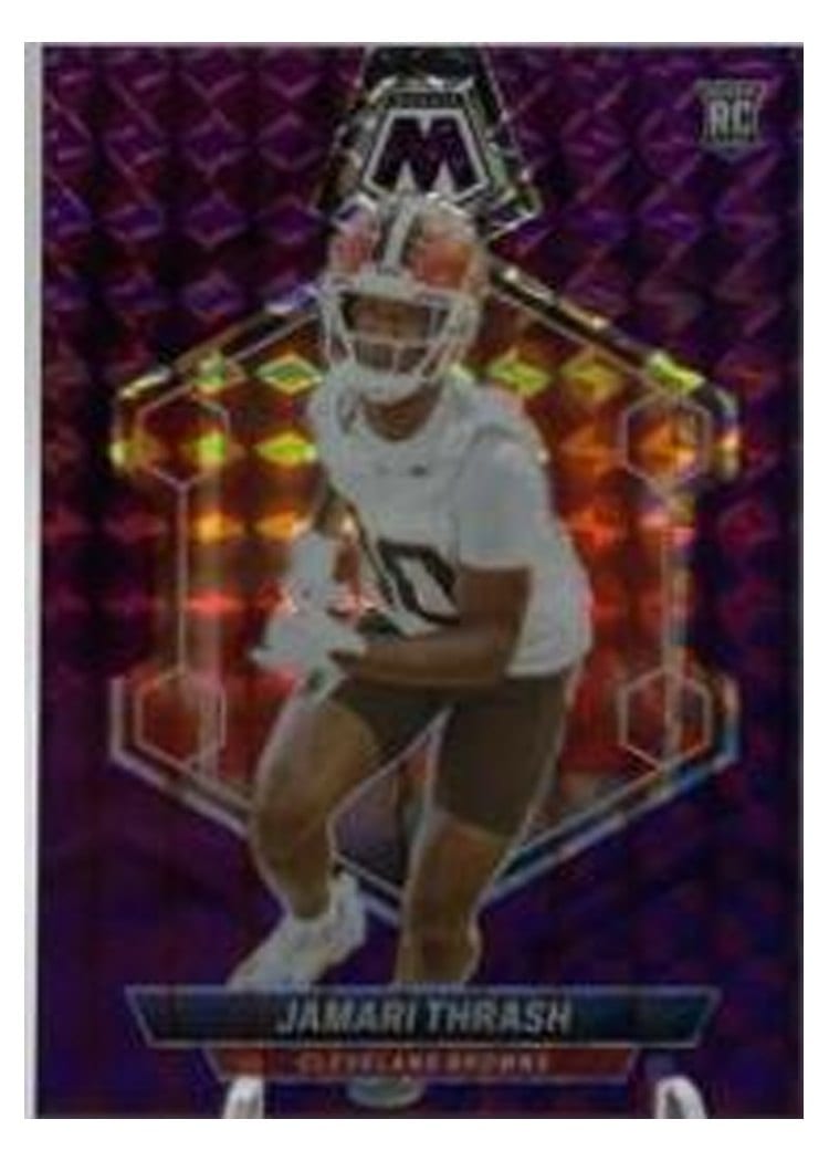 2024 Panini Mosaic Base Set Jamari Thrash #394 card