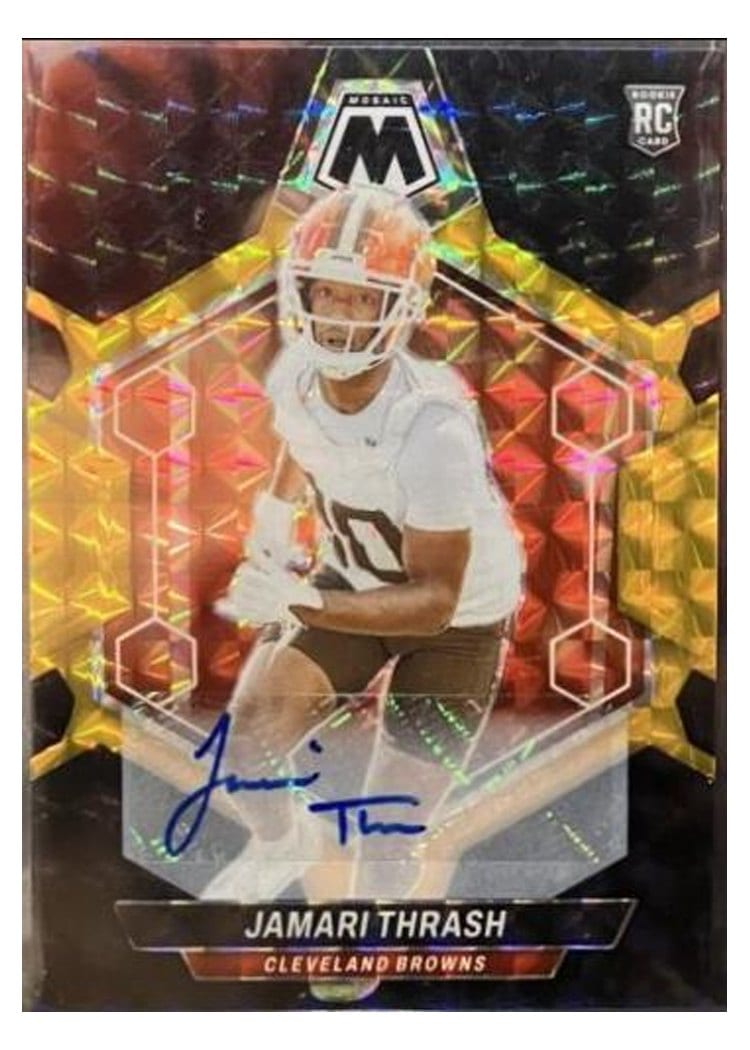 2024 Panini Mosaic Base Set Jamari Thrash #394 card