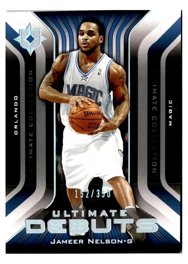 2004 Upper Deck Ultimate Collection Debuts Jameer Nelson #UD20 card