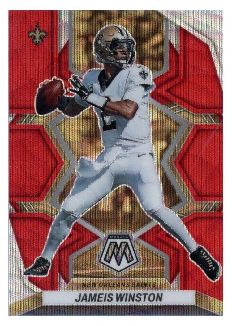 2022 Panini Mosaic Base Set Jameis Winston #215 card