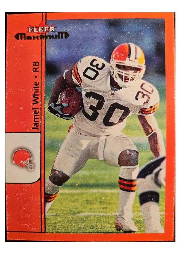2002 Fleer Maximum Jamel White #67 card