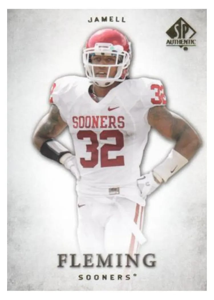 2012 SP Authentic Jamell Fleming #42 card