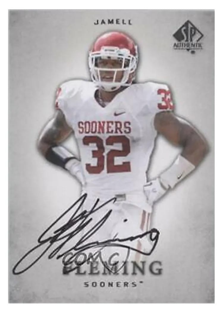 2012 SP Authentic Jamell Fleming #42 card