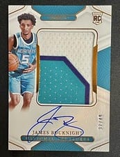 2021 Panini National Treasures James Bouknight #150 card