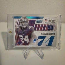 2022 Score Top 100 James Bradberry #T74 card