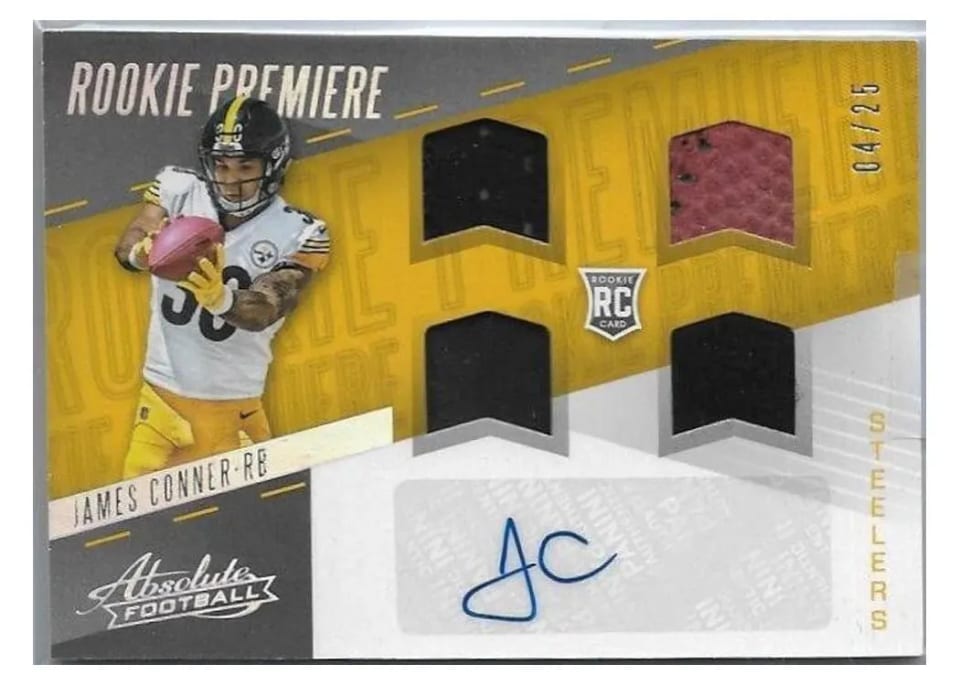 2017 Panini Absolute James Conner #250 card