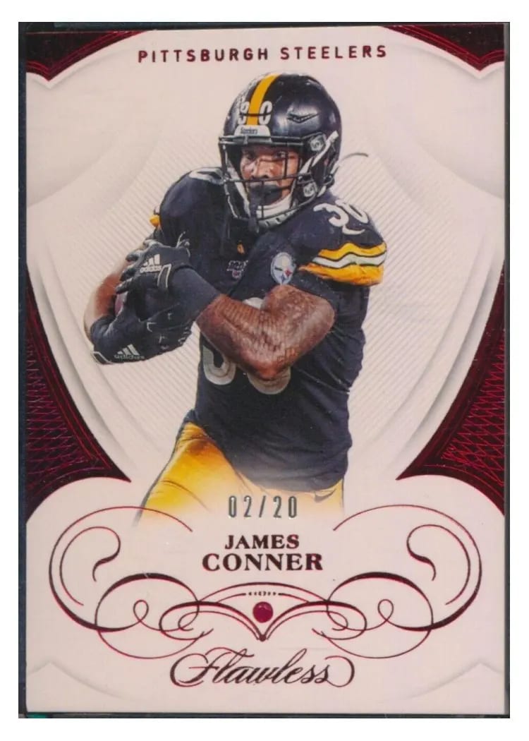 2019 Panini Flawless Base Ruby James Conner #55 card