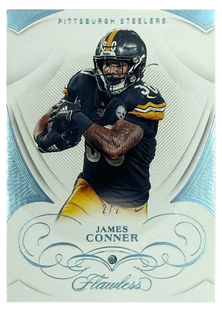 2019 Panini Flawless Base Ruby James Conner #55 card