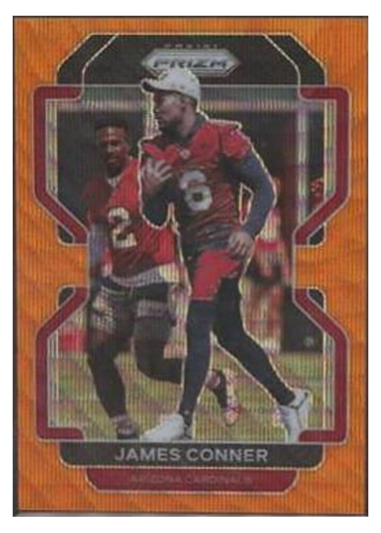 2021 Panini Prizm Base Set James Conner #78 card