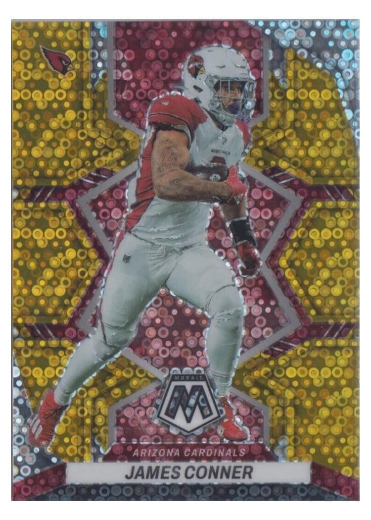 2022 Panini Mosaic Base Set James Conner #201 card