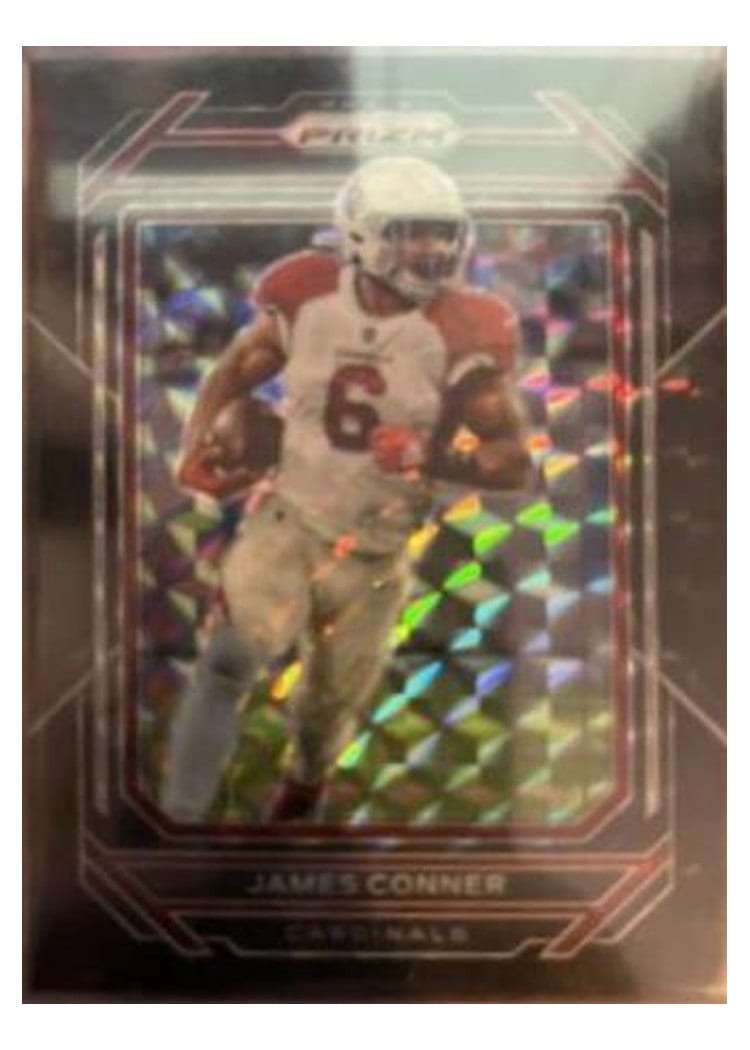 2022 Panini Prizm Base Set James Conner #2 card