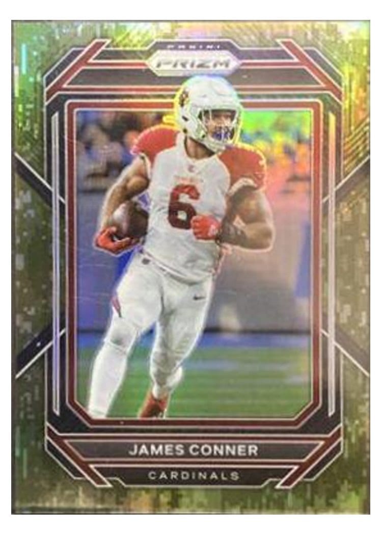 2022 Panini Prizm Base Set James Conner #2 card