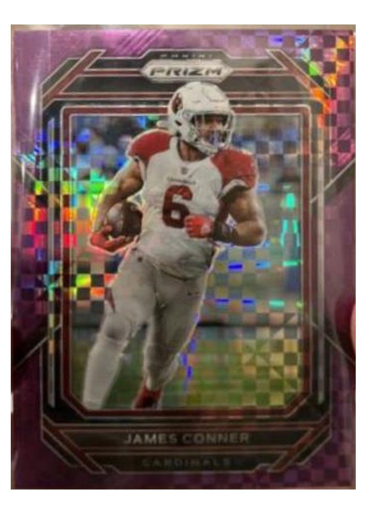 2022 Panini Prizm Base Set James Conner #2 card