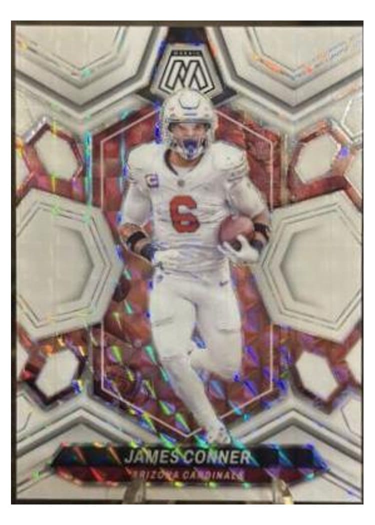 2024 Panini Mosaic Base Set James Conner White #2 card