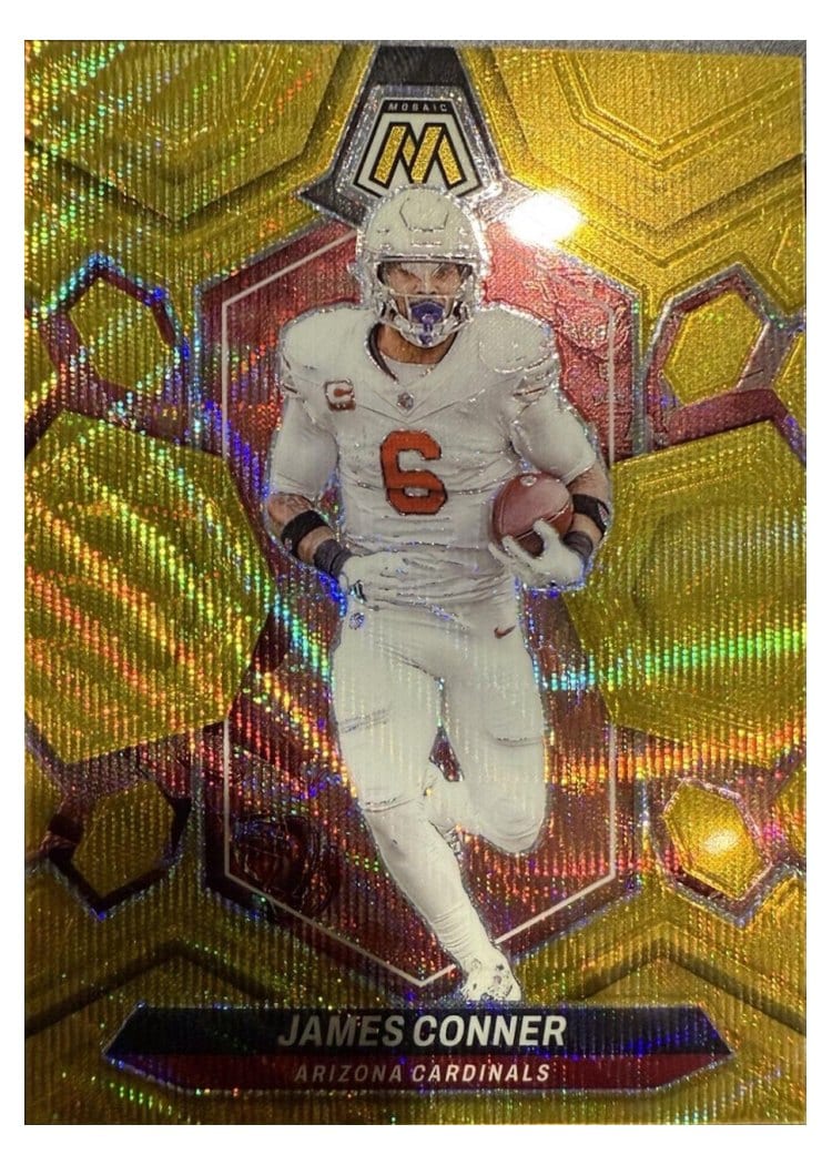 2024 Panini Mosaic Base Set James Conner #2 card