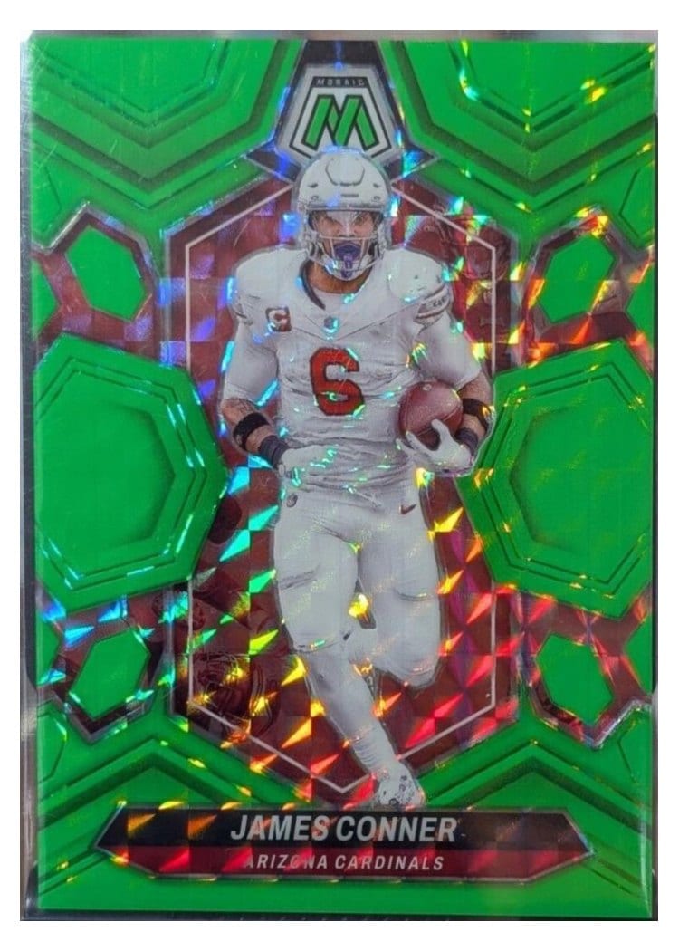 2024 Panini Mosaic Base Set James Conner #2 card