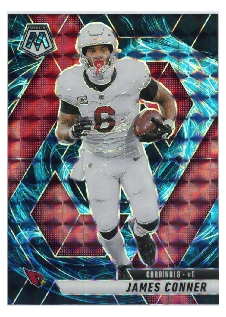 2025 Panini Mosaic Base Set James Conner #227 card