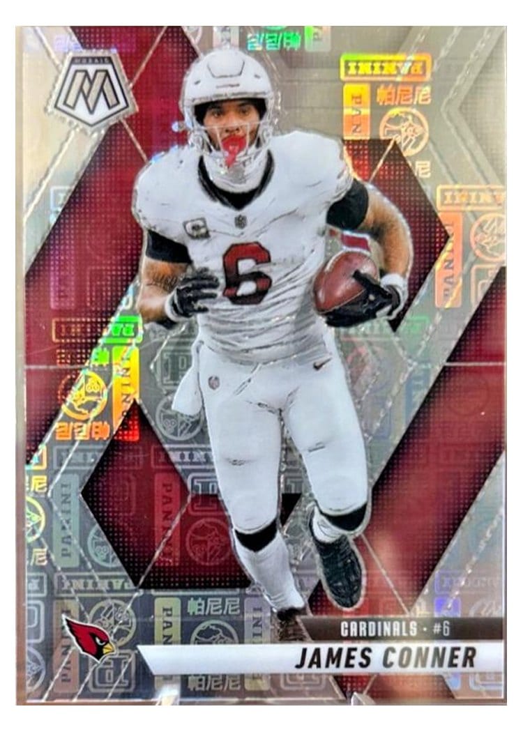2025 Panini Mosaic Base Set James Conner #227 card
