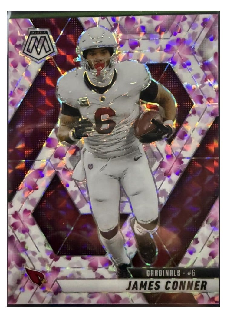 2025 Panini Mosaic Base Set James Conner #227 card