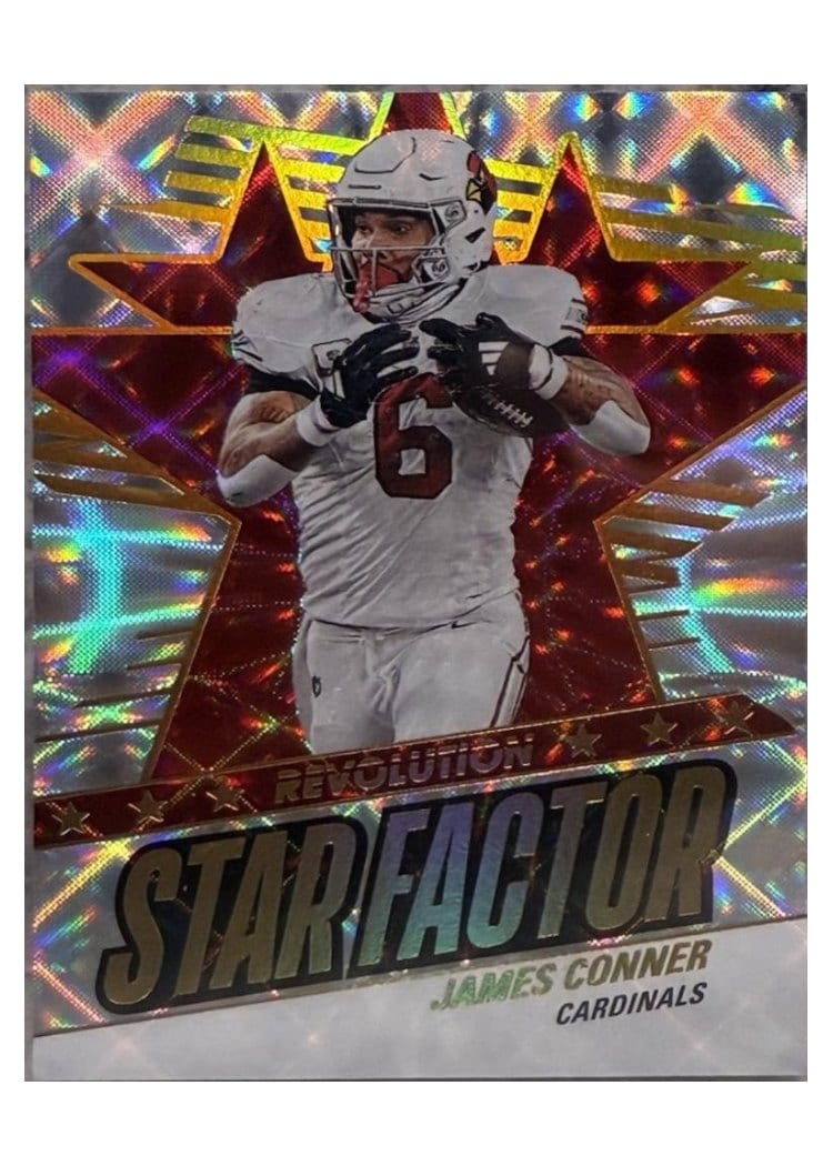 2025 Panini Revolution Star Factor James Conner #15 card