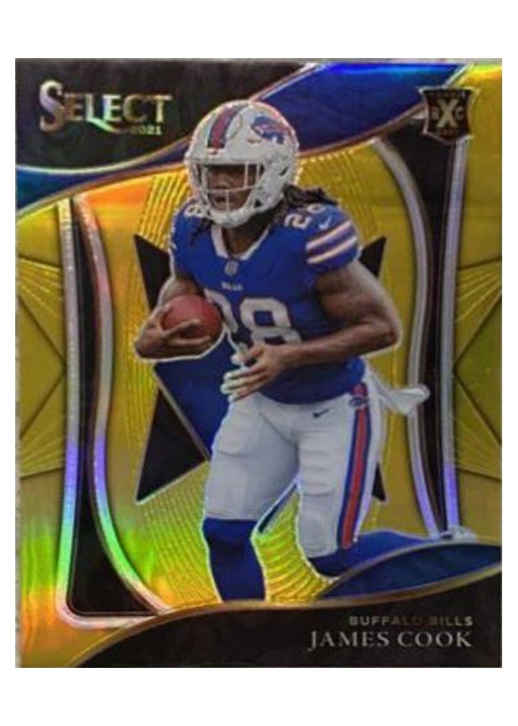 2021 Panini Select Base Set James Cook #408 card