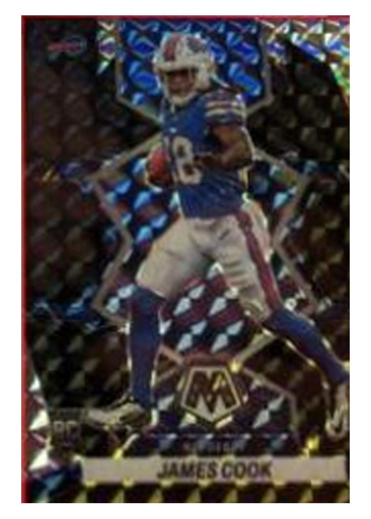 2022 Panini Mosaic Base Set James Cook #285 card