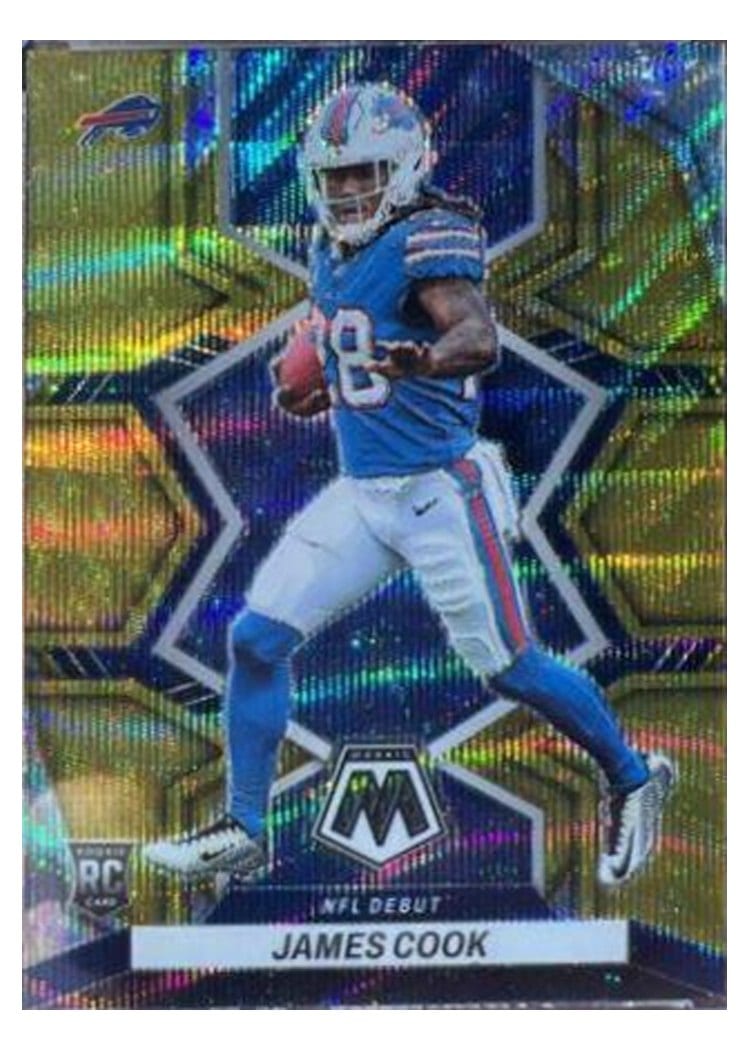2022 Panini Mosaic Base Set James Cook #285 card