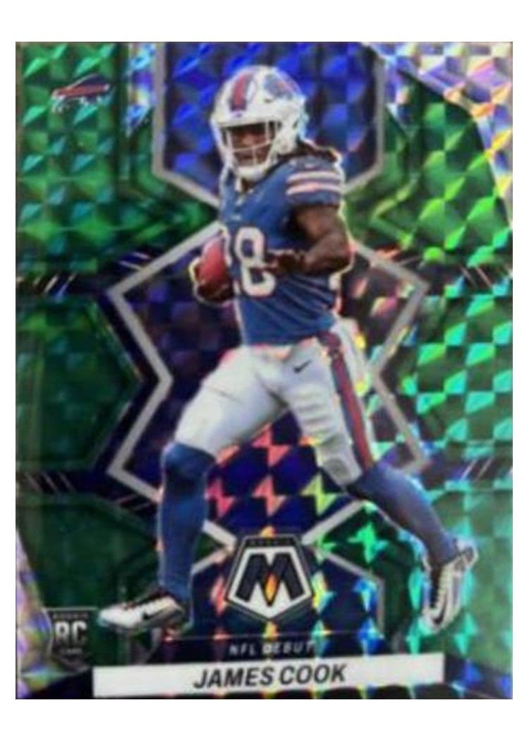 2022 Panini Mosaic Base Set James Cook #285 card