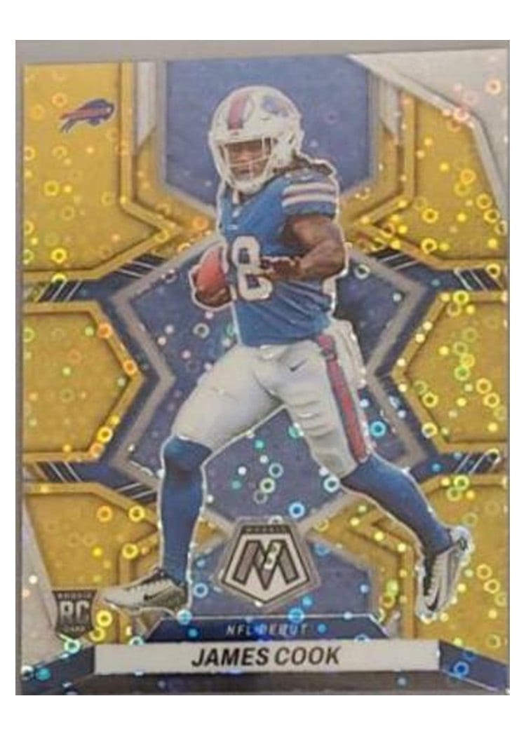 2022 Panini Mosaic Base Set James Cook #285 card