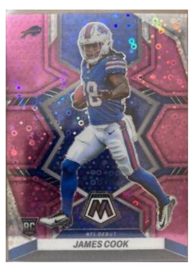 2022 Panini Mosaic Base Set James Cook #285 card