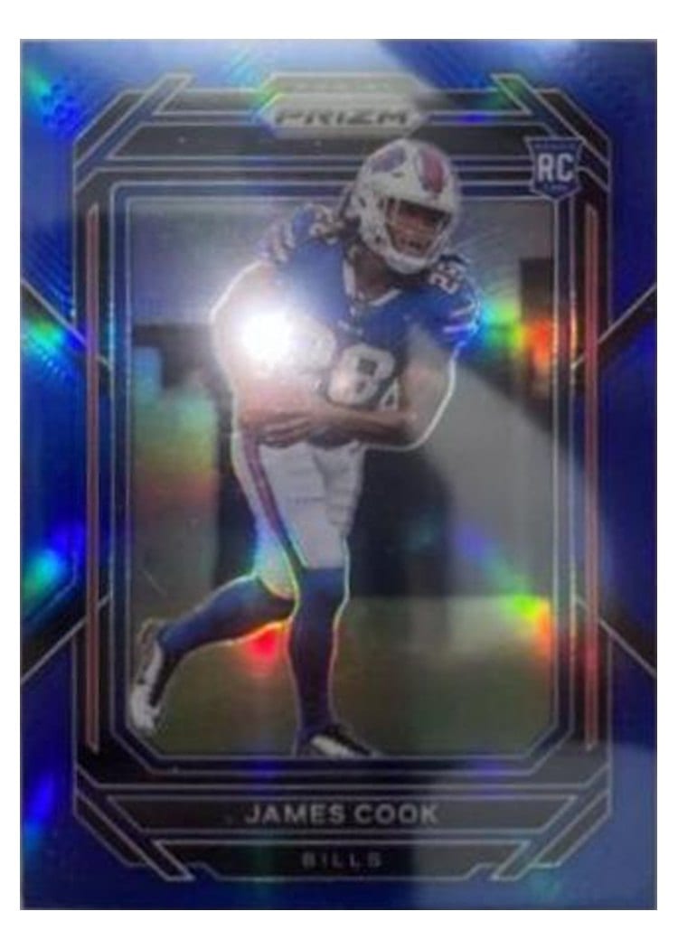 2022 Panini Prizm Base Set James Cook #319 card