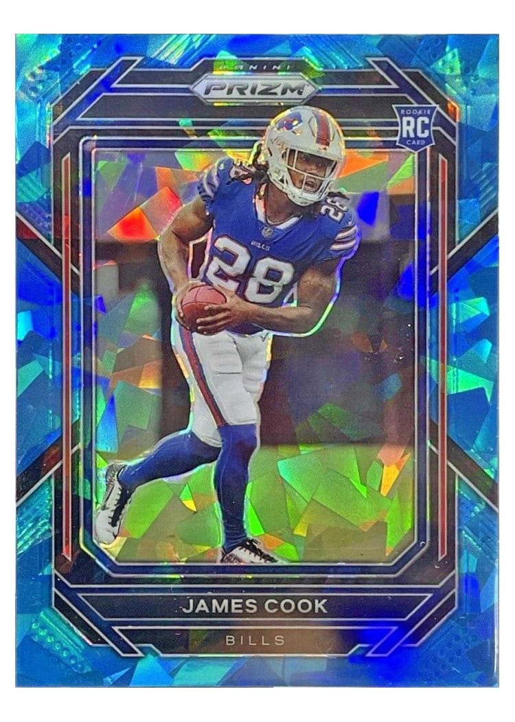 2022 Panini Prizm Base Set James Cook #319 card