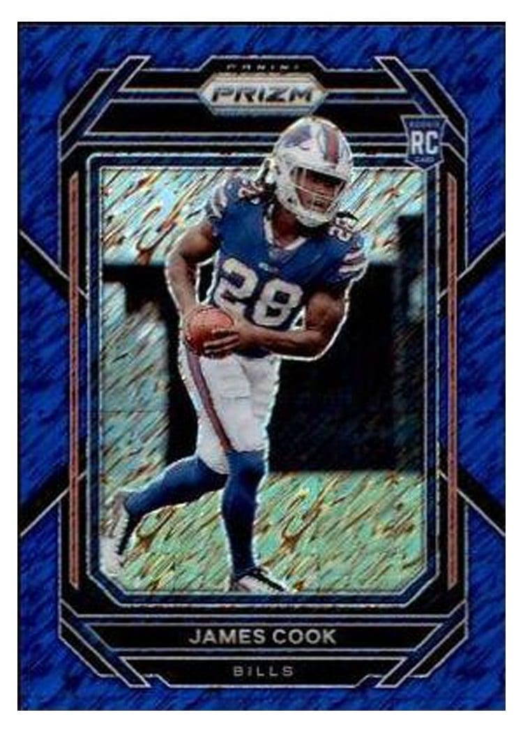 2022 Panini Prizm Base Set James Cook #319 card