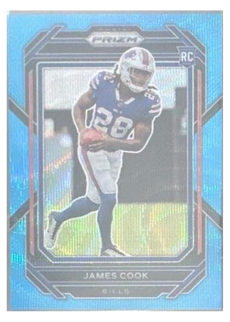 2022 Panini Prizm Base Set James Cook #319 card