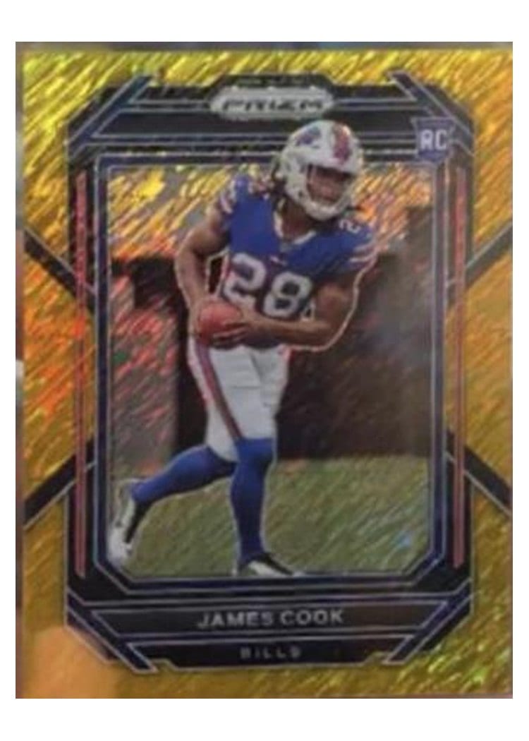 2022 Panini Prizm Base Set James Cook #319 card