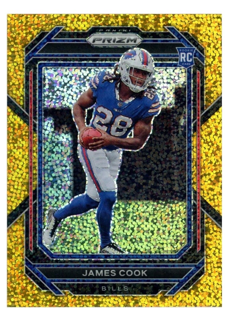 2022 Panini Prizm Base Set James Cook #319 card