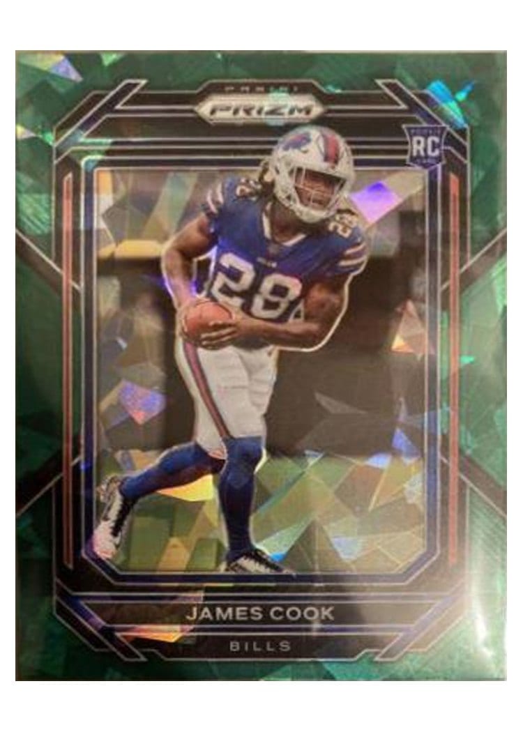 2022 Panini Prizm Base Set James Cook #319 card