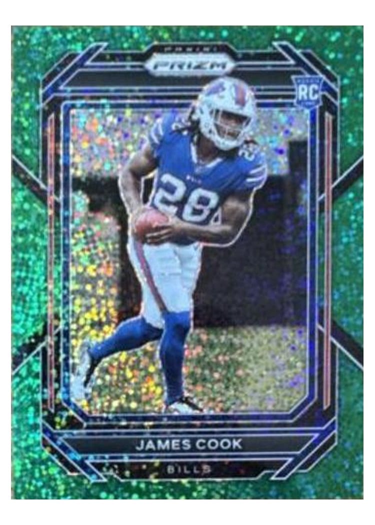 2022 Panini Prizm Base Set James Cook #319 card