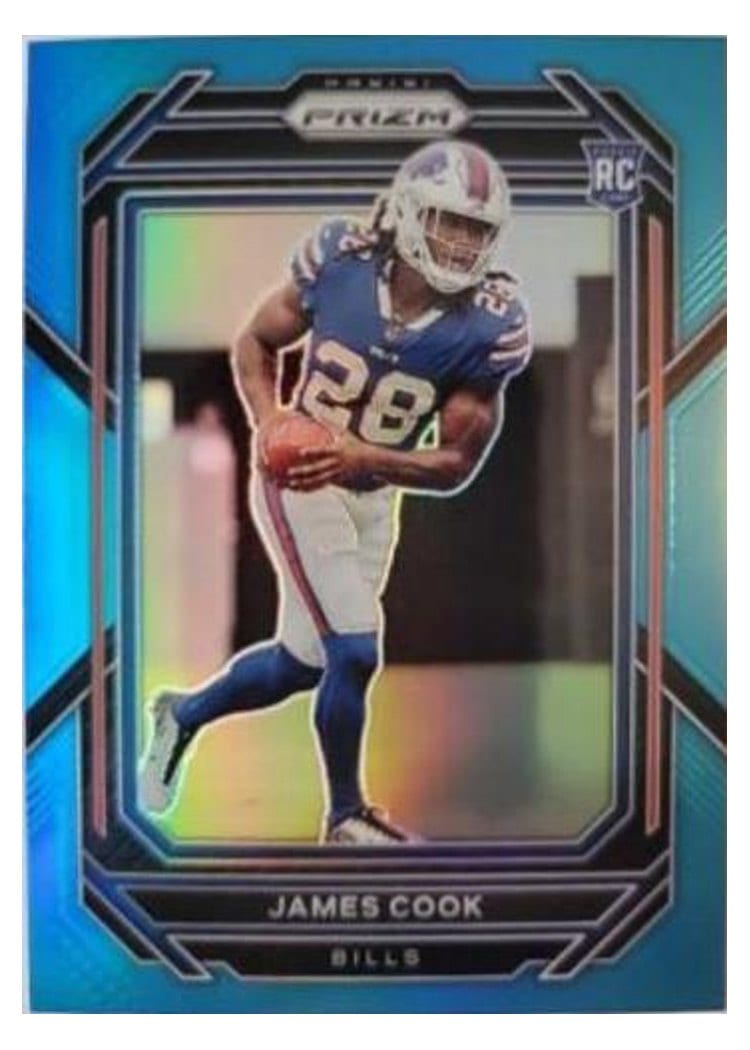 2022 Panini Prizm Base Set James Cook #319 card