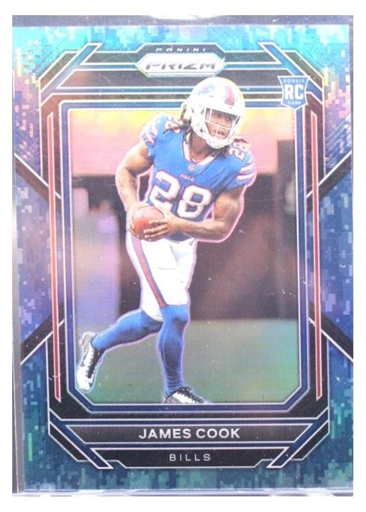 2022 Panini Prizm Base Set James Cook #319 card
