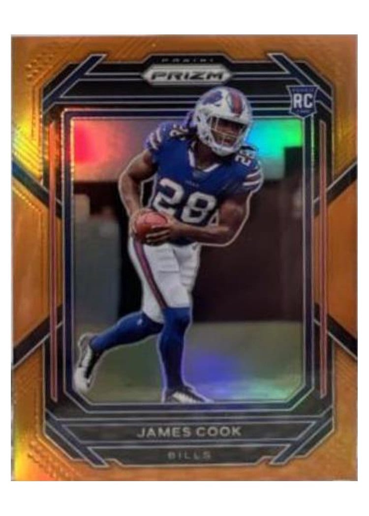 2022 Panini Prizm Base Set James Cook #319 card