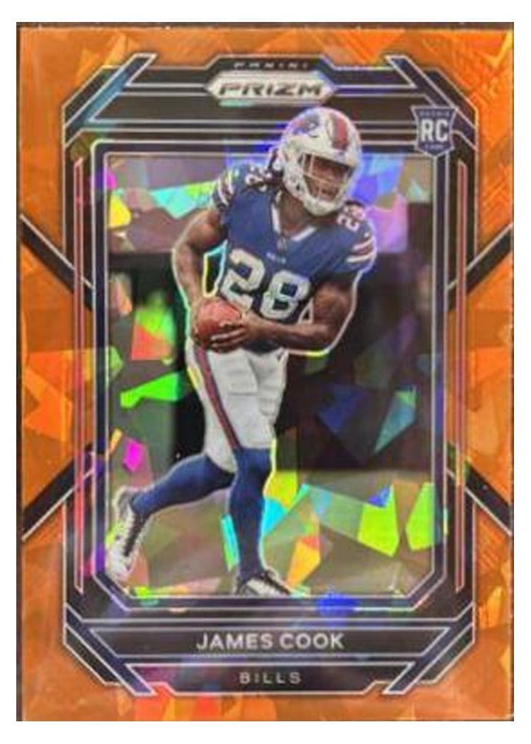 2022 Panini Prizm Base Set James Cook #319 card