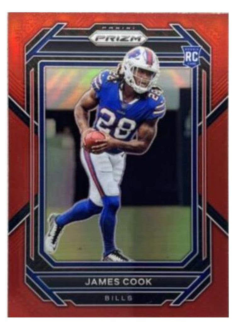 2022 Panini Prizm Base Set James Cook #319 card