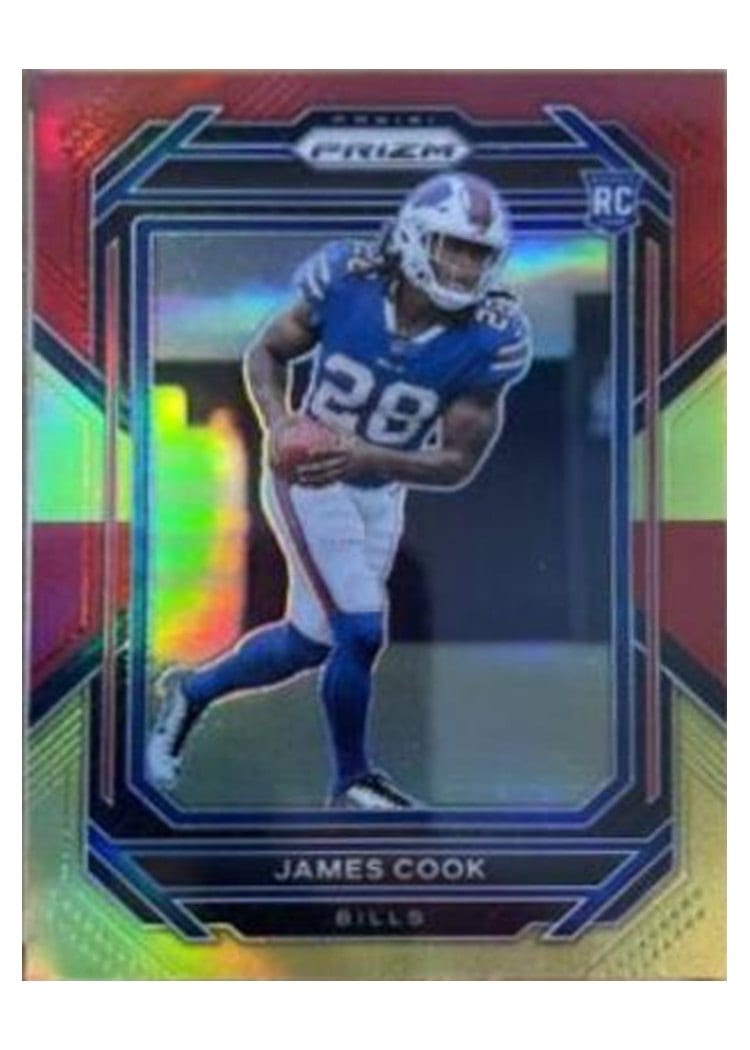 2022 Panini Prizm Base Set James Cook #319 card